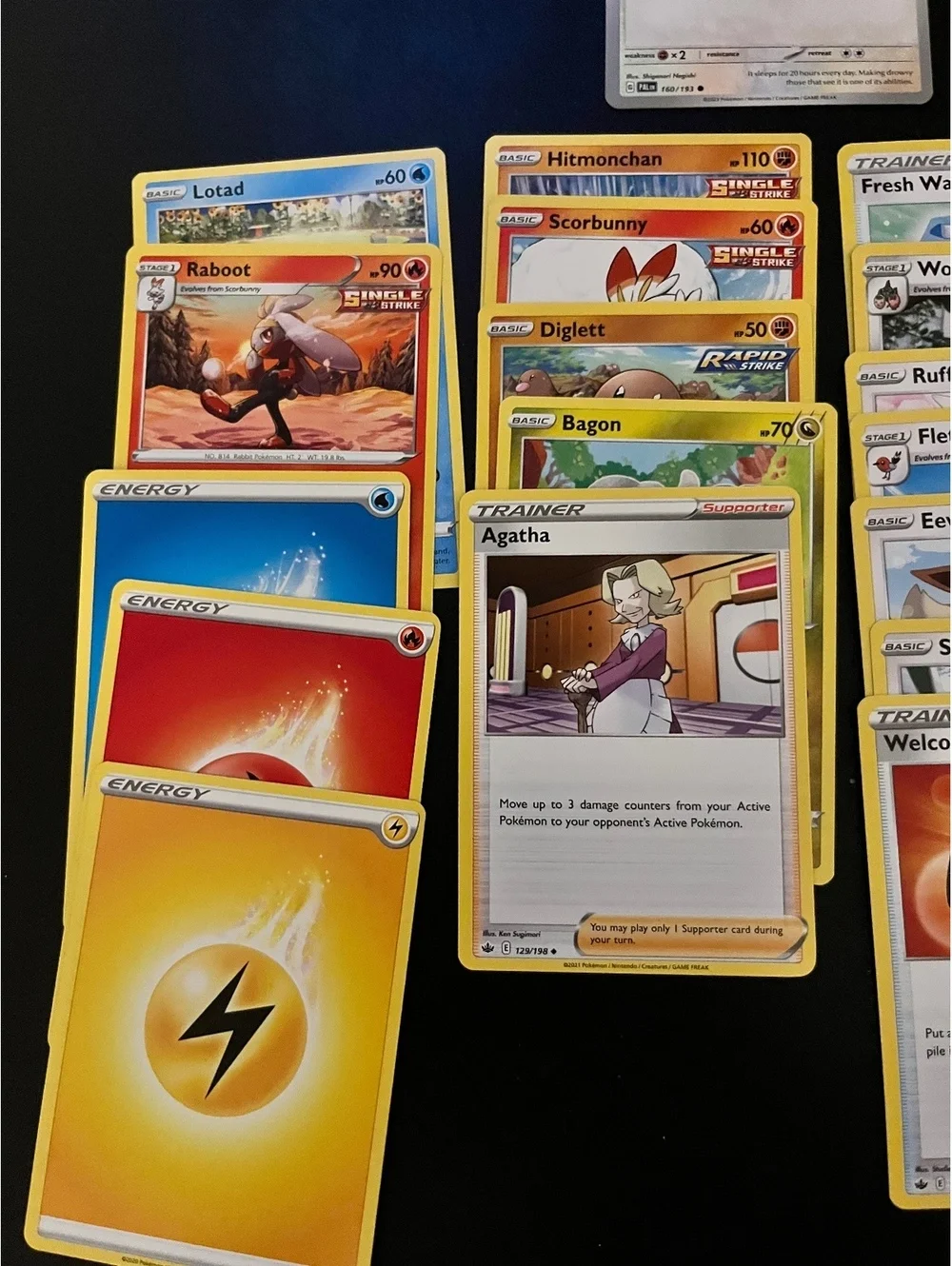 Epic Pokemon Card Lot - Rare & Common Trainer, Energy, and Pokemon Cards!